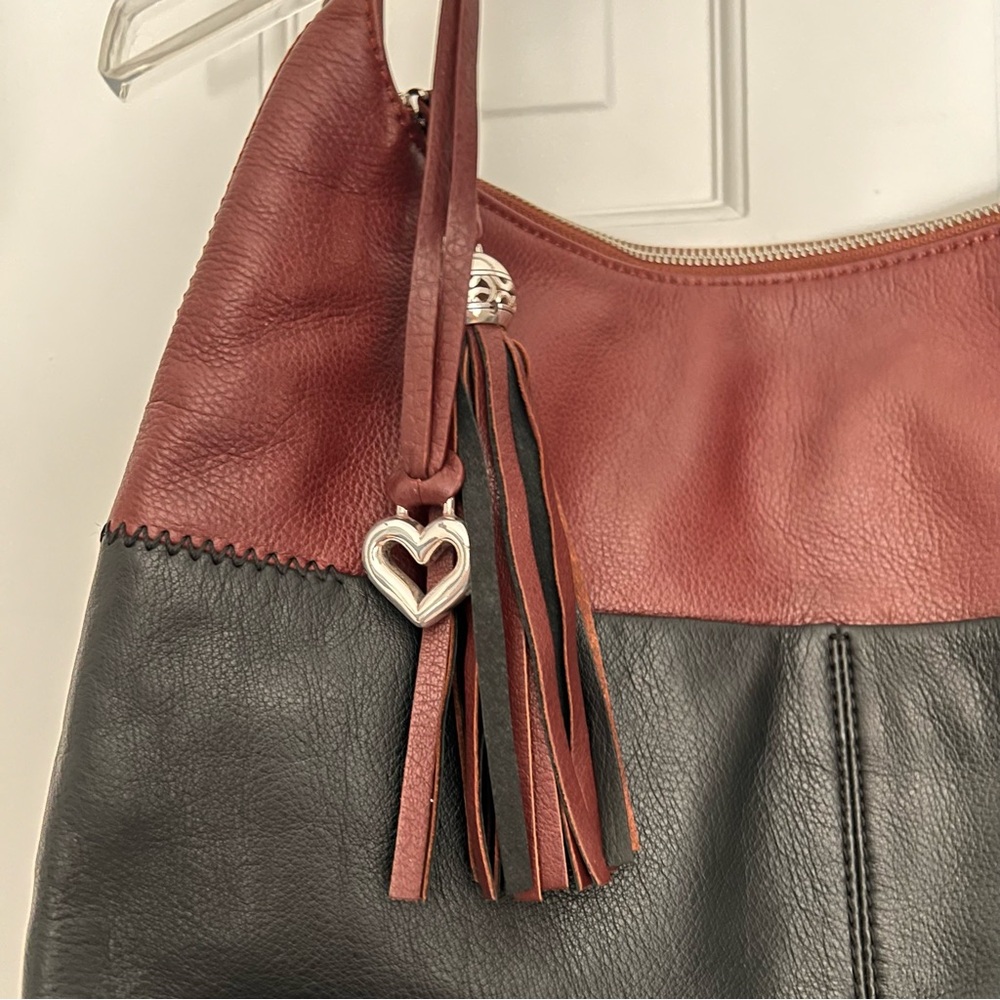 Brighton EUC Leather Hobo Bag - Picture 2 of 12